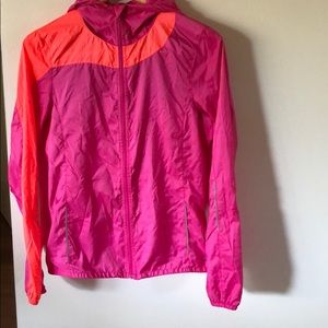 Brooks Run pink orange Lite Jacket M Medium